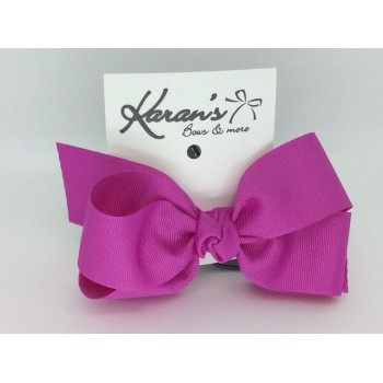 Pink (Wild Berry) Bow - 4 Inch